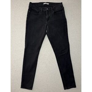 Levi's 511 Woman's Skinny Black Jean Size 30